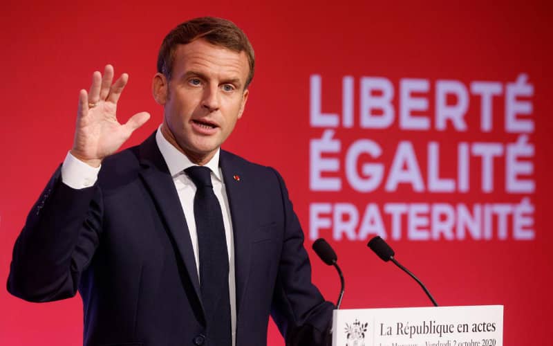 Macron Defends France's Stance on Islamist Extremism, Rejects Claims of Anti-Muslim Bias