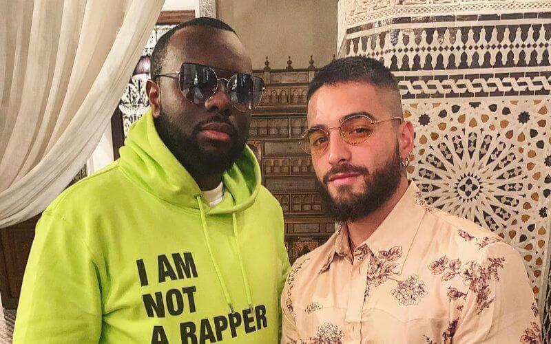 Maître Gims and Maluma Film New Music Video in Marrakech's Iconic Scenery
