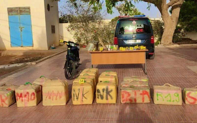 Major Drug Bust in Morocco: 610kg of Hashish Seized, Four Arrested in Tan-Tan