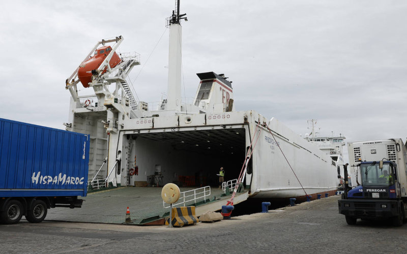 Malaga-Tanger Med Freight Route Doubles Traffic, Still Room for Growth