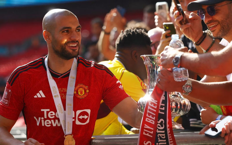 Manchester United's Amrabat Eyes Permanent Stay After FA Cup Triumph