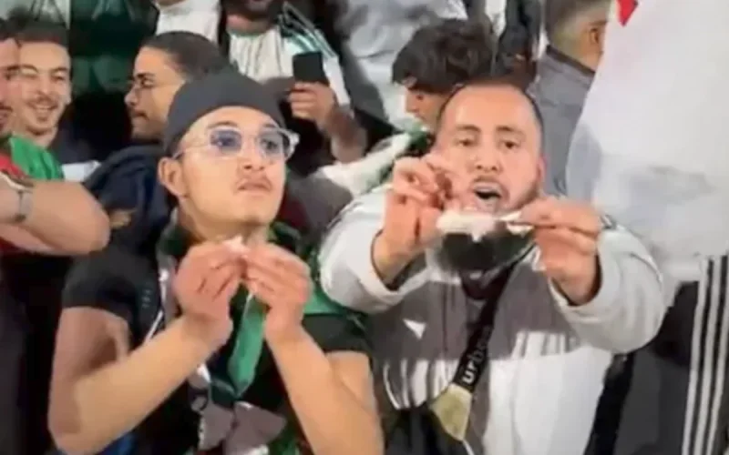 Marrakech: 8 months in prison for an Algerian supporter who tore up banknotes