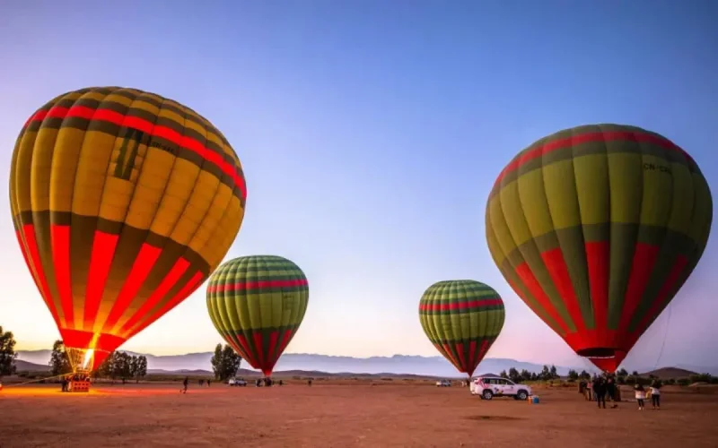 Marrakech: the hot air balloon ride is an essential global experience