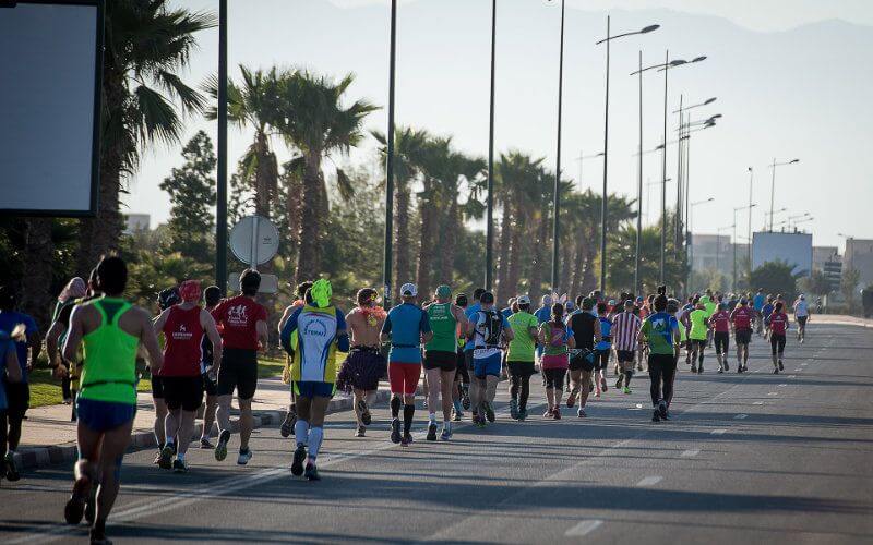 Marrakech Marathon Draws 13,000 Runners, Including Elite Athletes