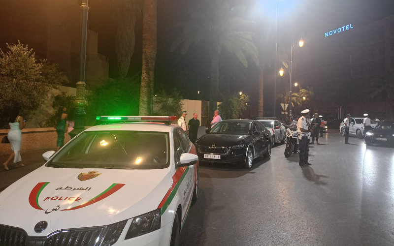 Marrakech Police Crackdown Targets Urban Crime and Illegal Activities