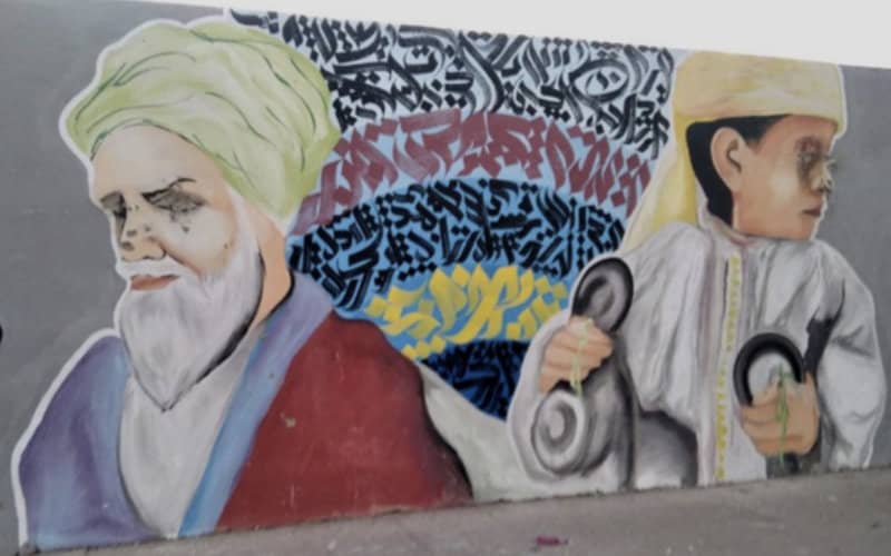 Marrakech Street Art Vandalized: Madinaty Project Murals Defaced on Hassan II Avenue