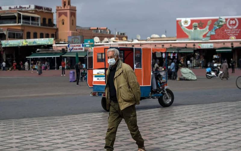 Marrakech's Iconic Jemaa El Fna Square Deserted as Tourism Plummets
