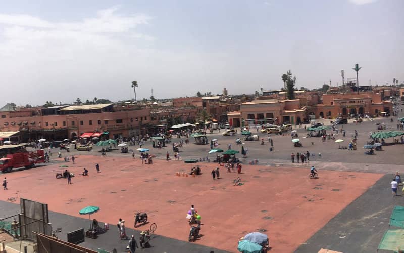 Marrakech's Jemaa el Fna Square Renovation Progresses as Officials Inspect Development Sites