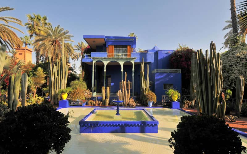 Marrakech's Majorelle Garden Named World's Second Most Beautiful, Study Finds