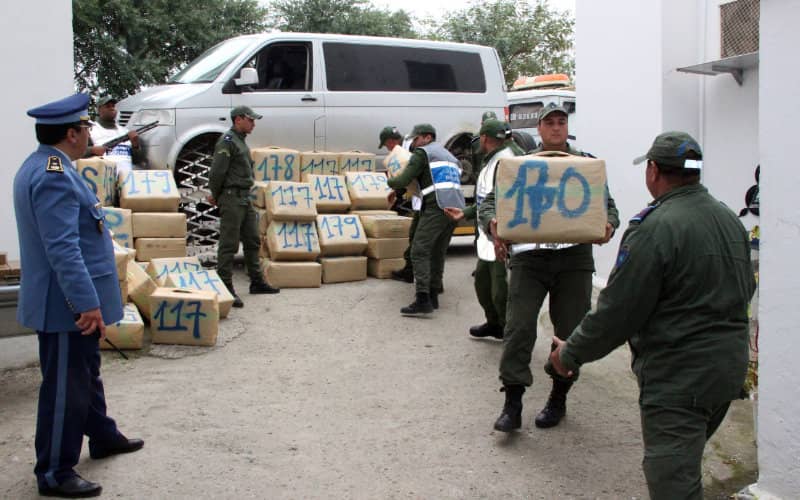 Massive Cannabis Bust: Moroccan Customs Seize 2.4 Tons in Al Hoceima