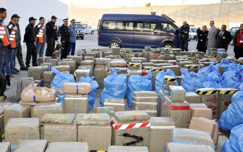 Massive Drug Bust in Tangier: Moroccan Police Seize Over 15 Tons in Truck