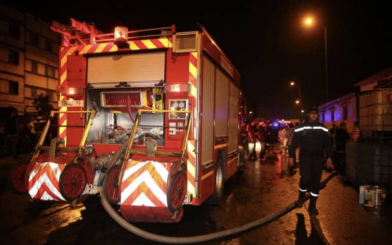 Massive Fire Destroys 53 Shops in Kenitra Market, No Injuries Reported