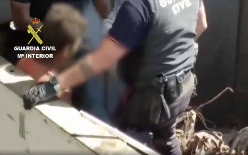 Migrants Found Hidden in Scrap Metal Truck Bound for Spain