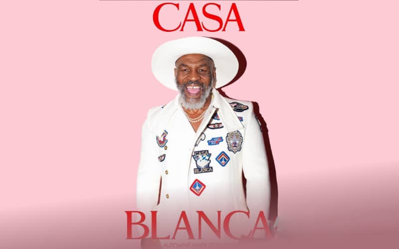 Mike Tyson Fronts Casablanca's Fall-Winter Collection in Luxury Fashion Collaboration