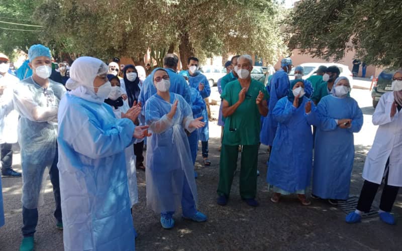Military Medical Team Deployed to Bolster Marrakech Hospitals Amid COVID-19 Surge