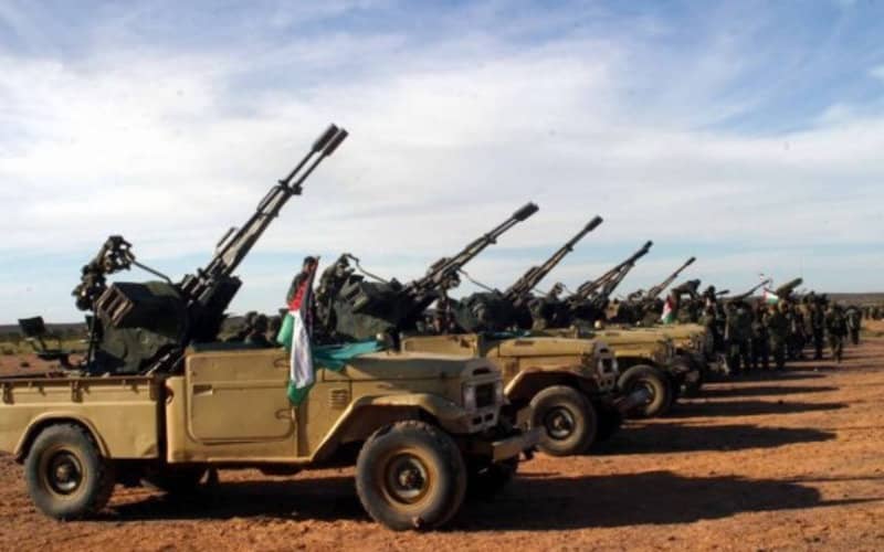 Moroccan Army Destroys Polisario Vehicle Near Sahara Defense Wall