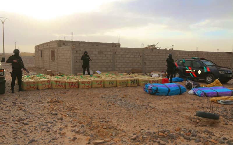 Moroccan Authorities Seize 558 kg of Cannabis Resin in Major Drug Bust