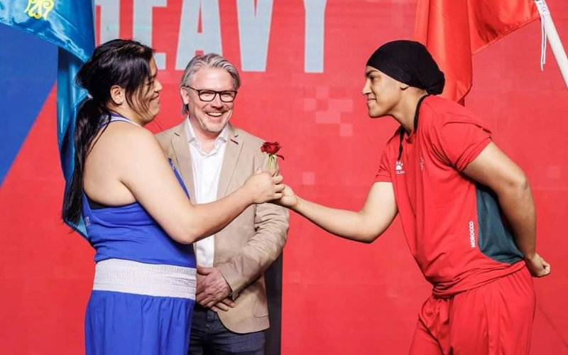 Moroccan Boxer Khadija El Mardi Advances to World Championship Final