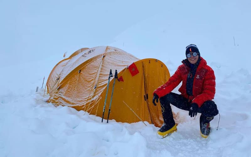 Moroccan Climber Nawal Sfendla Conquers Manaslu, Her Fourth of World's Seven Summits