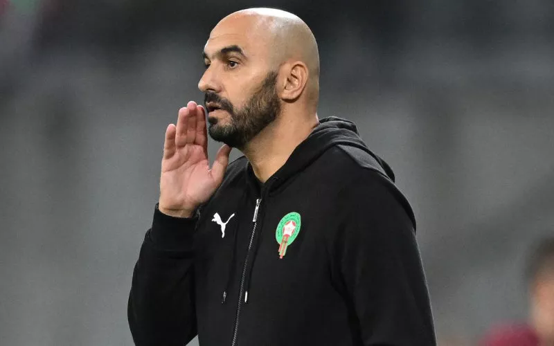 Moroccan Coach Regragui Scouts Gulf Talent for World Cup Qualifiers