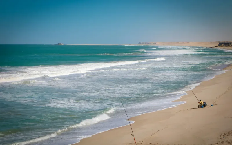 Moroccan coastline monitored by drones