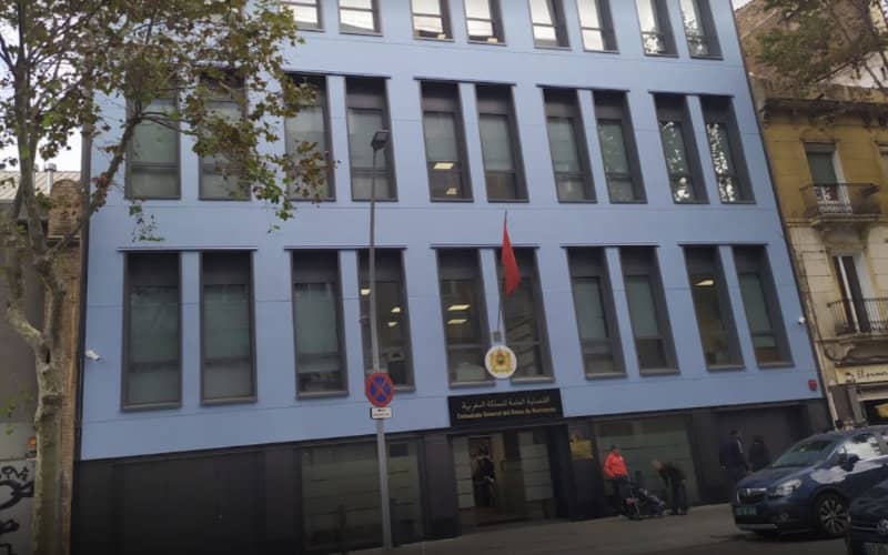 Moroccan Consulate in Barcelona Temporarily Closes for COVID-19 Sterilization