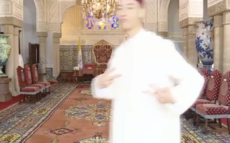 Moroccan Crown Prince's Casual Gesture Goes Viral in Royal Palace Video