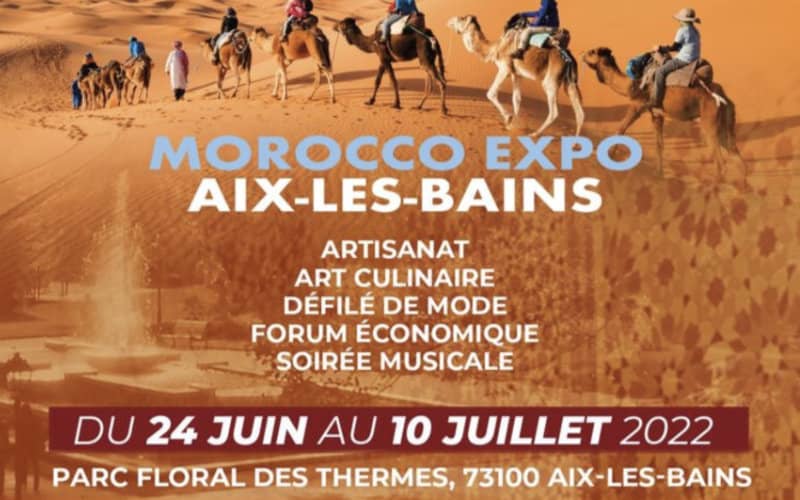 Moroccan Culture Showcased at "Morocco Expo" in Aix-les-Bains, France