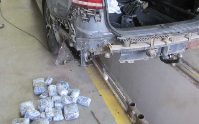 Moroccan Driver Arrested in Ceuta with 79 Kilos of Hashish Bound for Spain