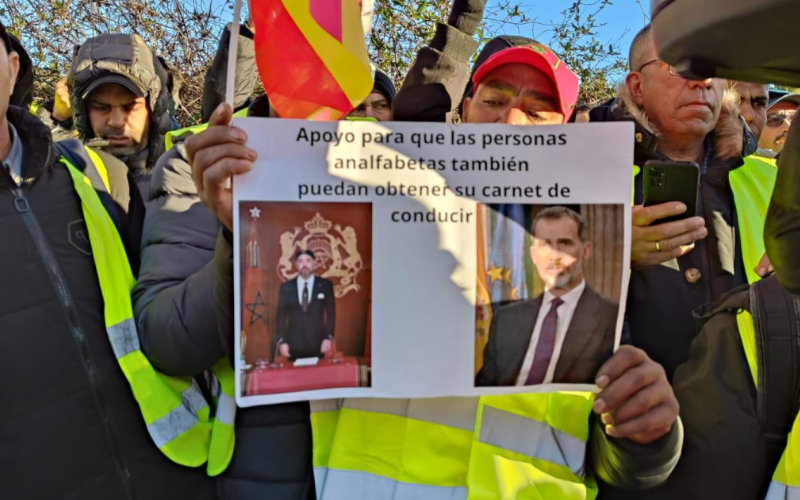 Moroccan Expats in Spain Protest Driving License Recognition Rules