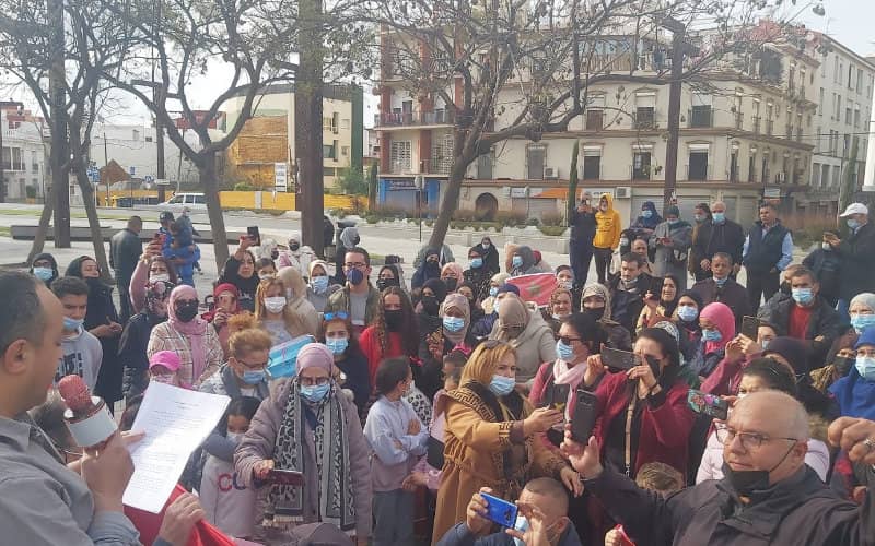 Moroccan Expats in Spain Protest Travel Restrictions, Demand Open Borders