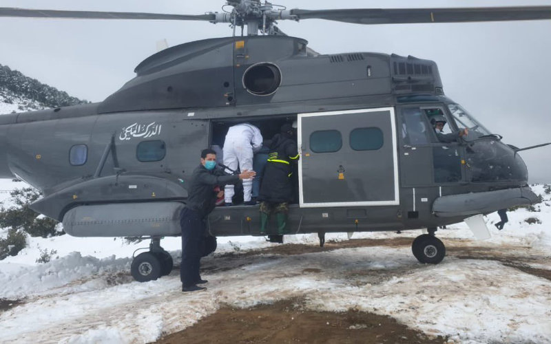 Moroccan-German Couple Rescued After Days Stranded in Snowy Mountains