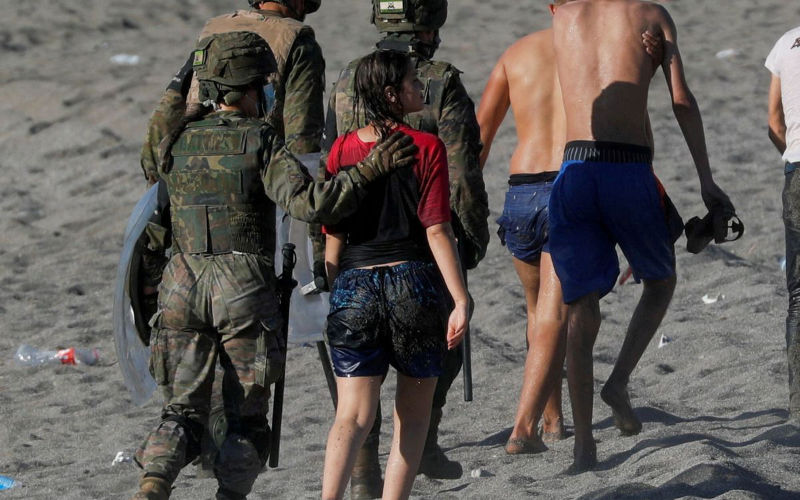Moroccan Girl, 12, Falsely Claims Solo Swim to Spanish Enclave Ceuta