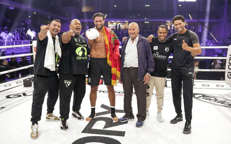 Moroccan Kickboxer Ben Saddik Scores First-Round KO at Glory 81