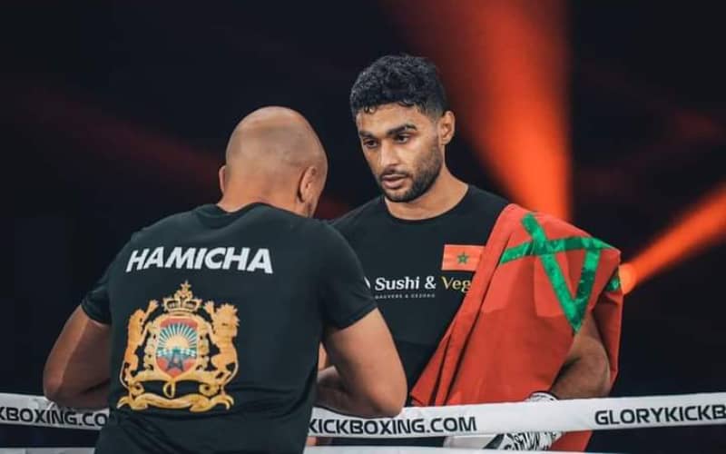 Moroccan Kickboxer Hamicha Dominates at Glory Collision 3, Credits Badr Hari