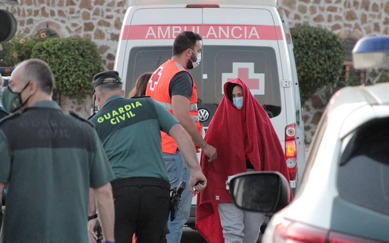 Moroccan Migrant Rescued from Hypothermia in Ceuta Waters