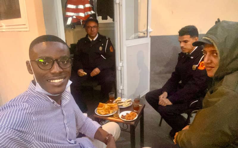 Moroccan Police Invite Ivorian Student to Share Ramadan Meal in Casablanca
