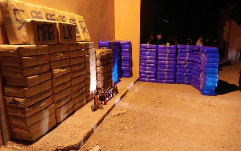 Moroccan Police Seize 6.4 Tons of Cannabis, Arrest 4 in Major Drug Bust