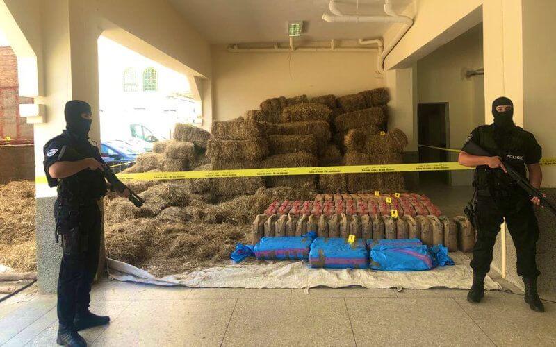 Moroccan Police Seize 2 Tons of Hashish Hidden in Hay Truck in Fès
