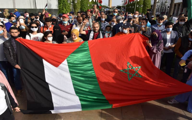 Moroccan Protesters Demand Government Action on Gaza, Criticize Israel Normalization