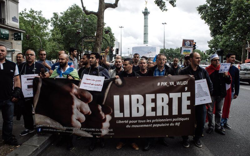Moroccan Rif Protesters Call for Paris March on Movement's Anniversary