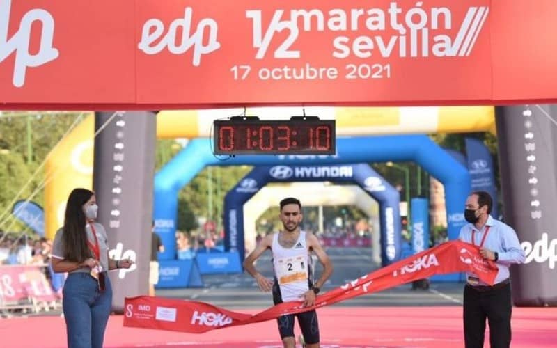Moroccan Runner Dominates Seville Half-Marathon with 7,200 Participants