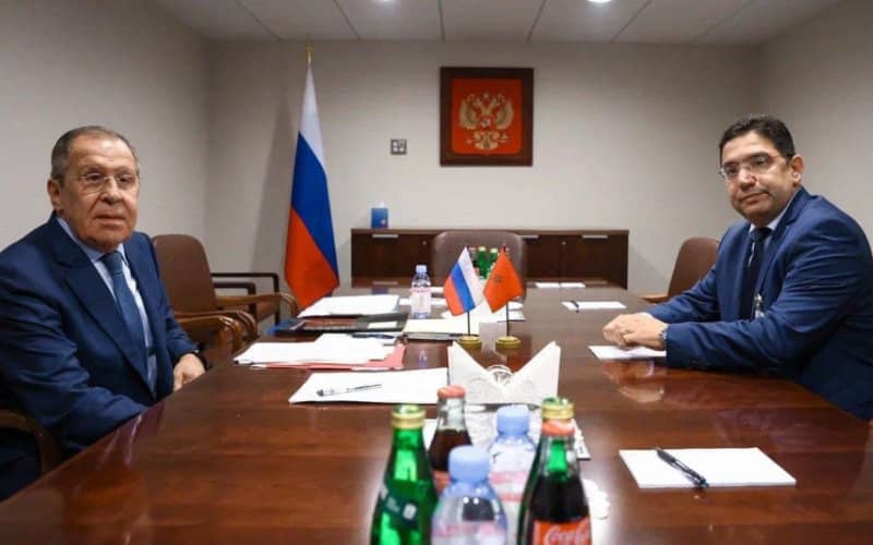 Moroccan and Russian Foreign Ministers Hold Talks at UN General Assembly