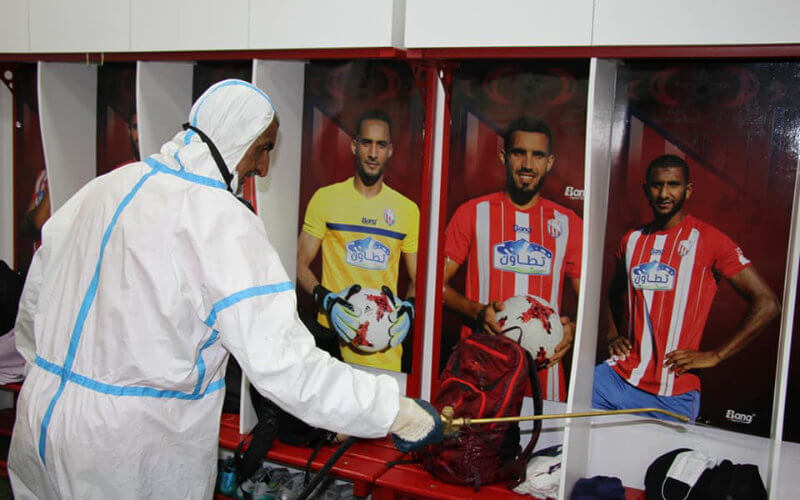 Moroccan Soccer Match in Jeopardy as Two Players Test Positive for COVID-19