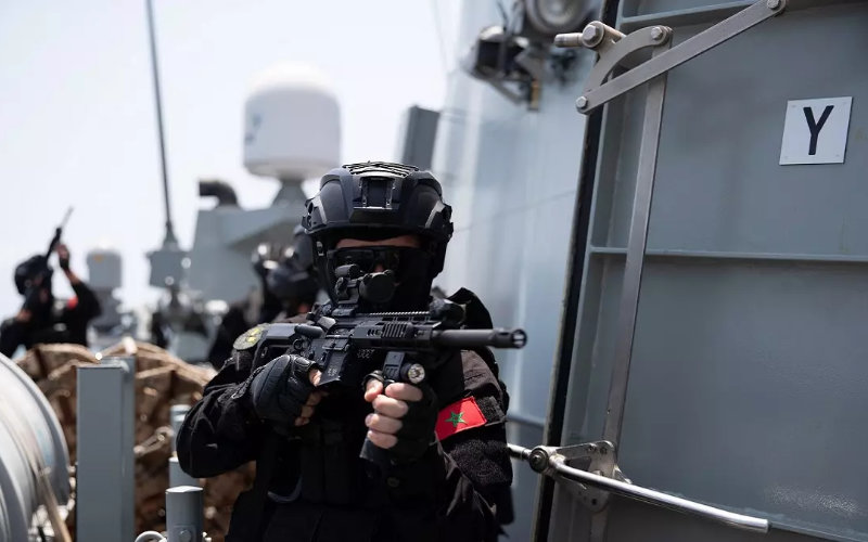 Moroccan Special Forces Train on Spanish Ship During US-Led Exercise in Ghana