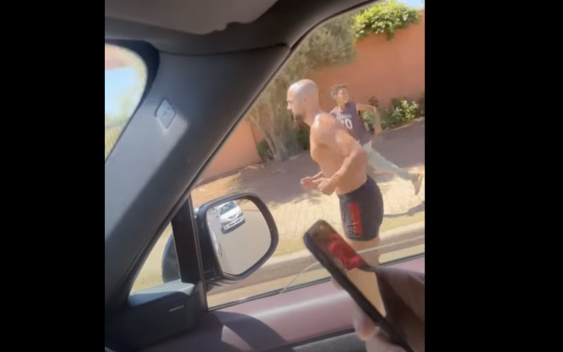 Moroccan Star Sofyan Amrabat Keeps Fit During Marrakech Vacation