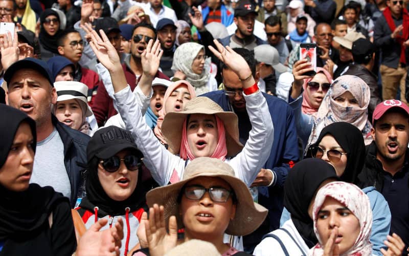 Moroccan Teacher Faces Charges After Alleging Police Assault During Protest