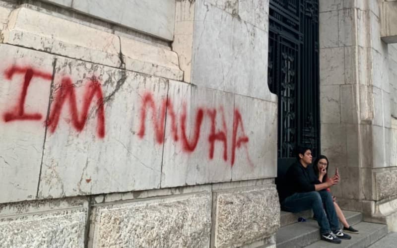 Moroccan Tourist Faces 10-Year Sentence for Mexico City Art Museum Graffiti