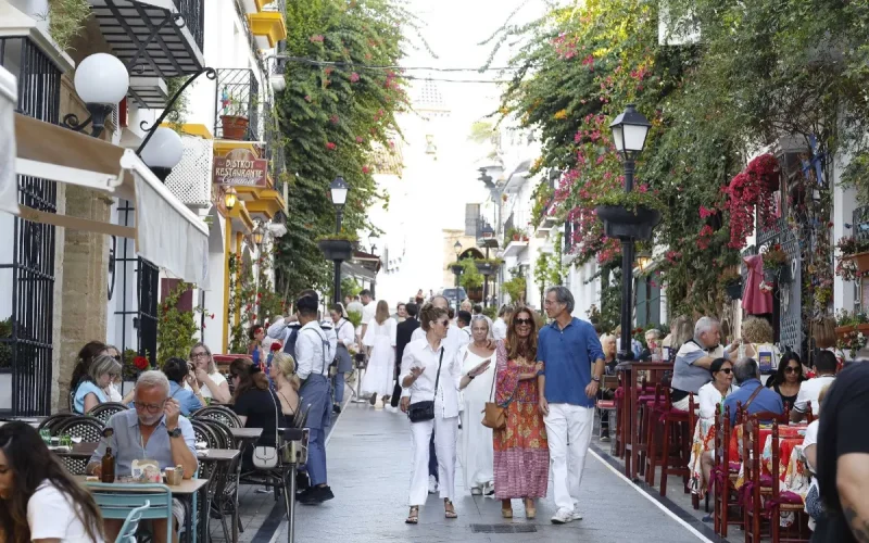 Moroccan tourists Spain spending surge 2024