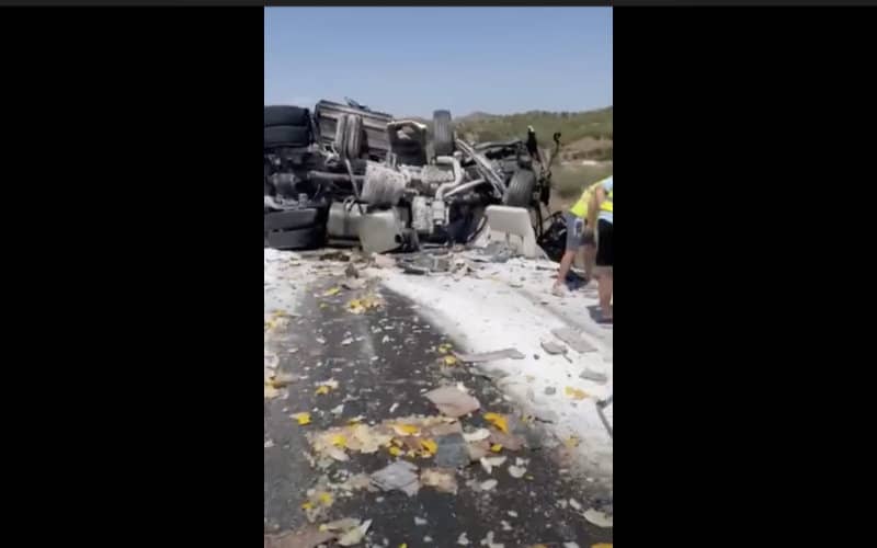 Moroccan Truck Driver Killed in Horrific Bridge Collision Near Almeria, Spain